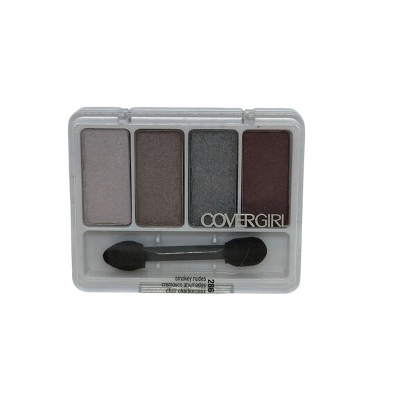 CoverGirl Eye Enhancers 4-Kit Eyeshadow Quad Smokey Nudes 286 Neutral Palette 3" - Picture 1 of 6